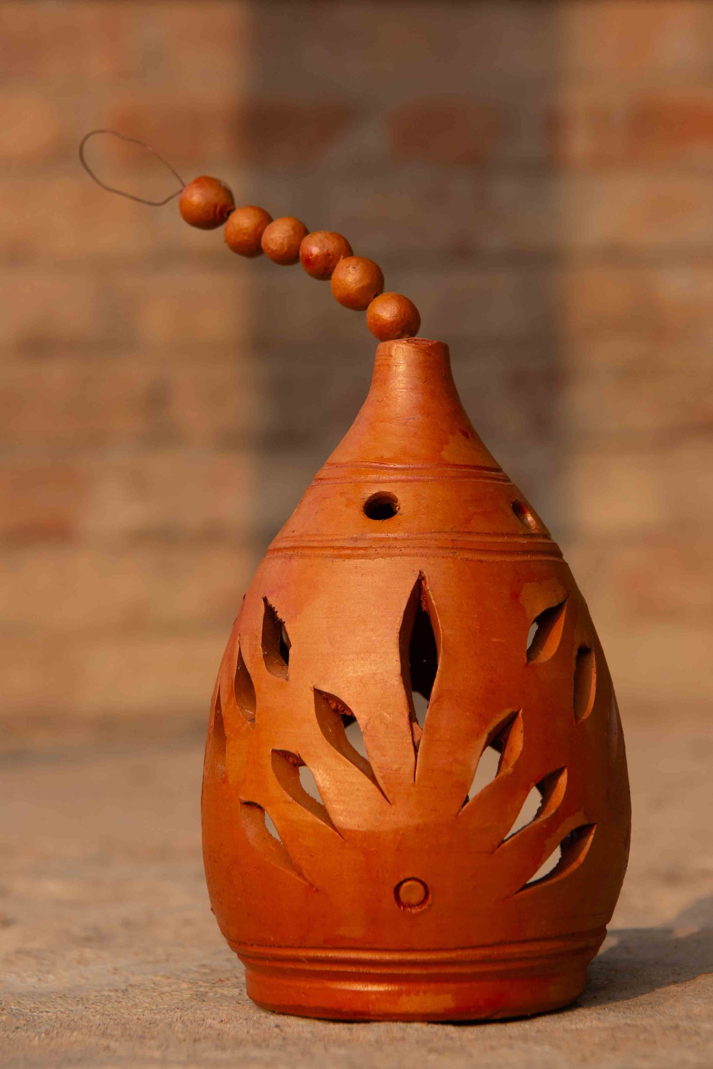 Terracotta Diya Hanging Lamp