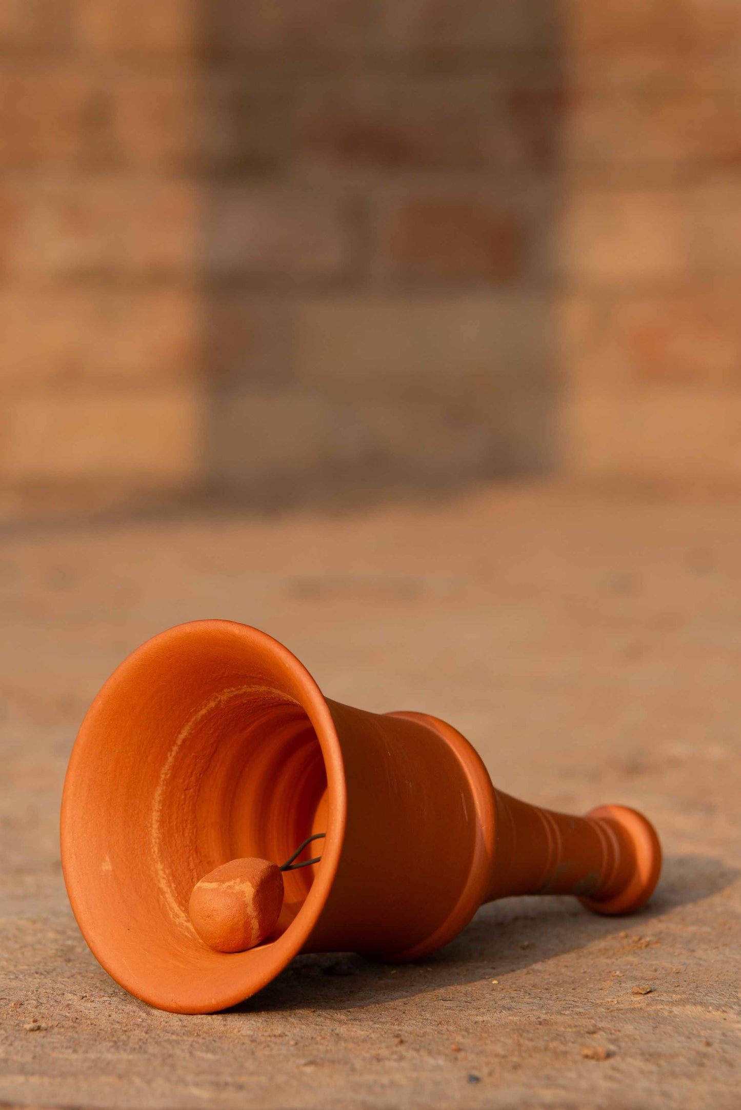 Terracotta Prayer Bell