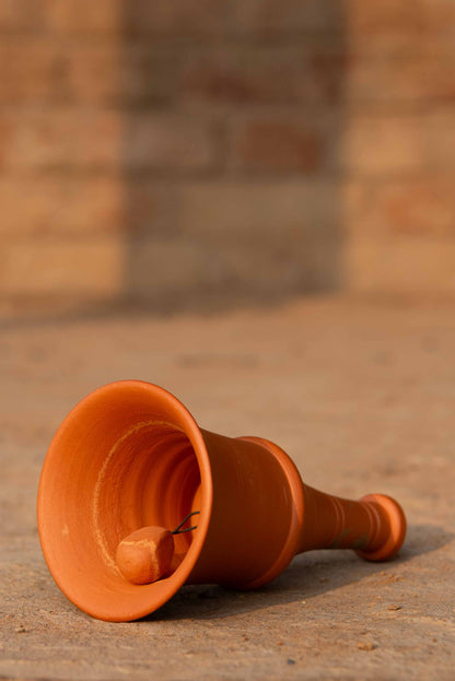 Terracotta Prayer Bell